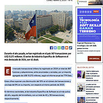 TTR Data: compras de activos en el mercado M&A de Chile registr aumento del 14% en 2024